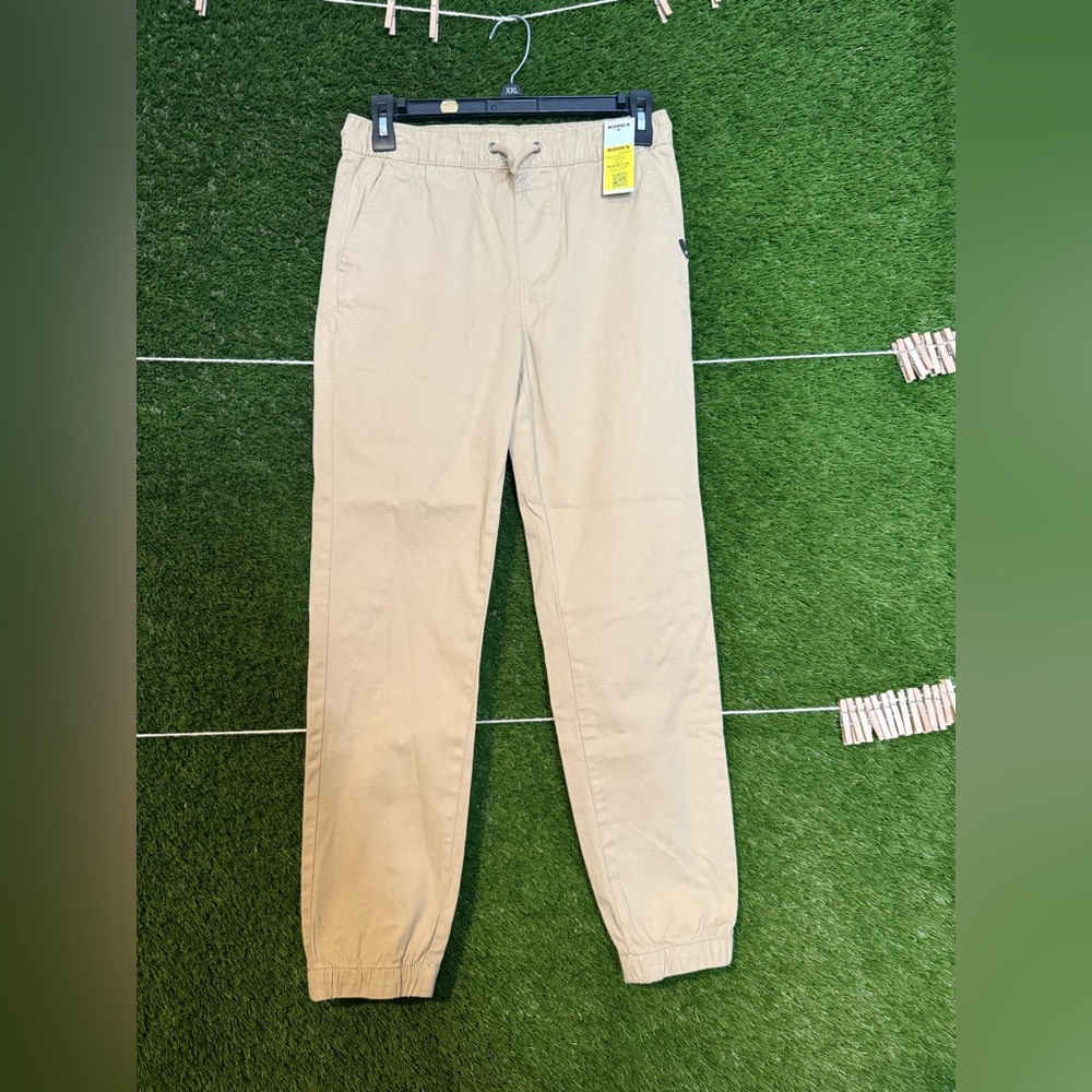 Youth M Quicksilver Taxer Beach Cruiser Twill Jogger Pants